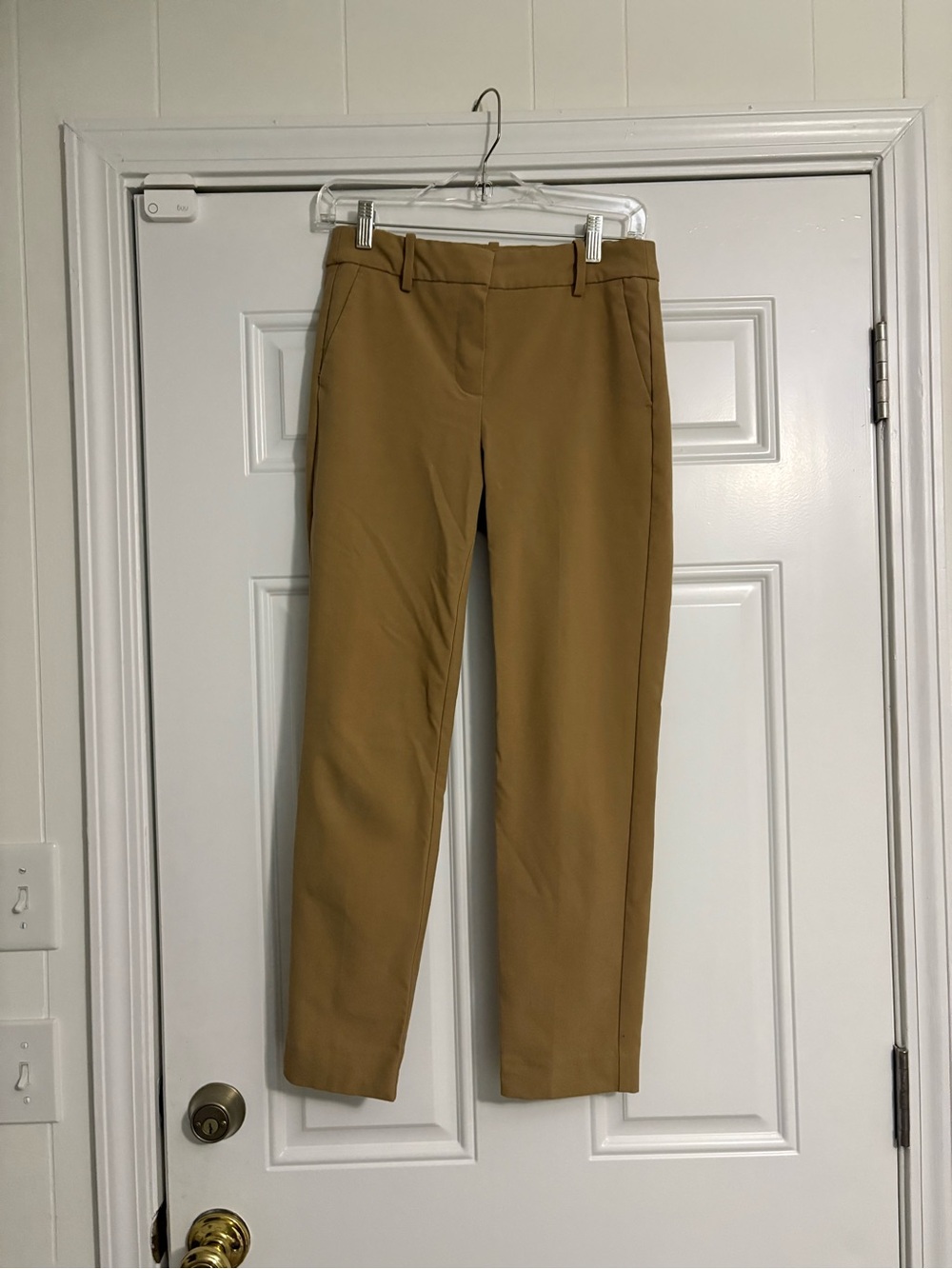 J. Crew Ruby Crop Pant in Camel Brown